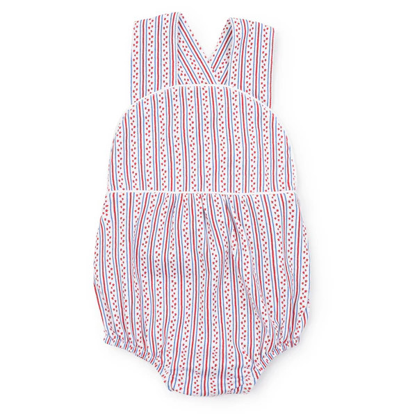 Benton Boys' Pima Cotton Bubble - Stars and Stripes | Lila and Hayes