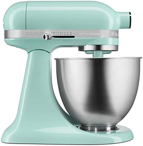 KitchenAid KSM3311XIC Artisan Mini 3.5 Quart Stand Mixer Ice Blue | Amazon (US)