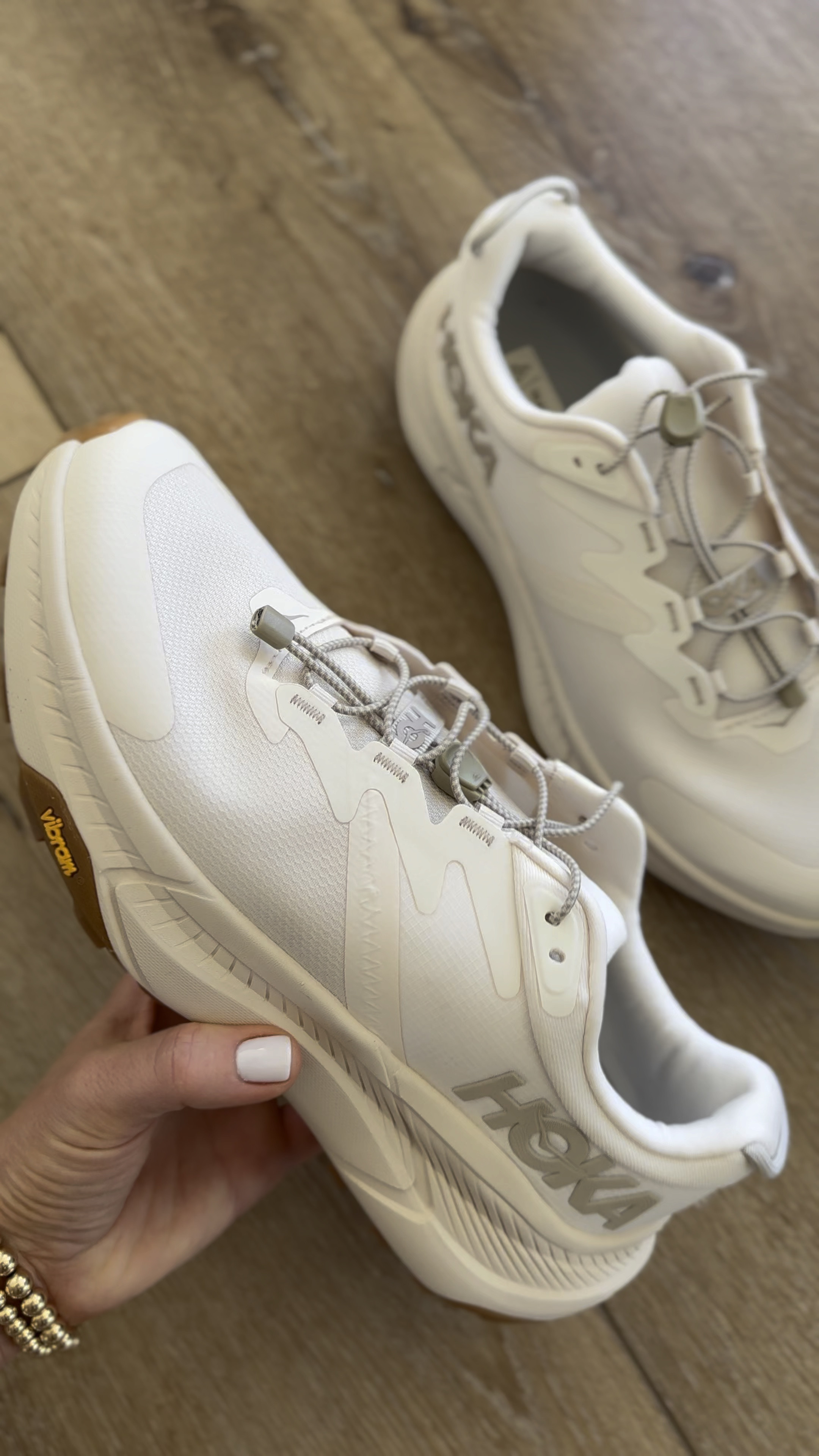 My favorite walking shoes!! I love the neutral color of these Hoka’s!

I size up a half in my walking/running shoes for the most comfortable fit (feet usually swell when working out) 👍🏻

#LTKVideo #LTKover40 #LTKActive