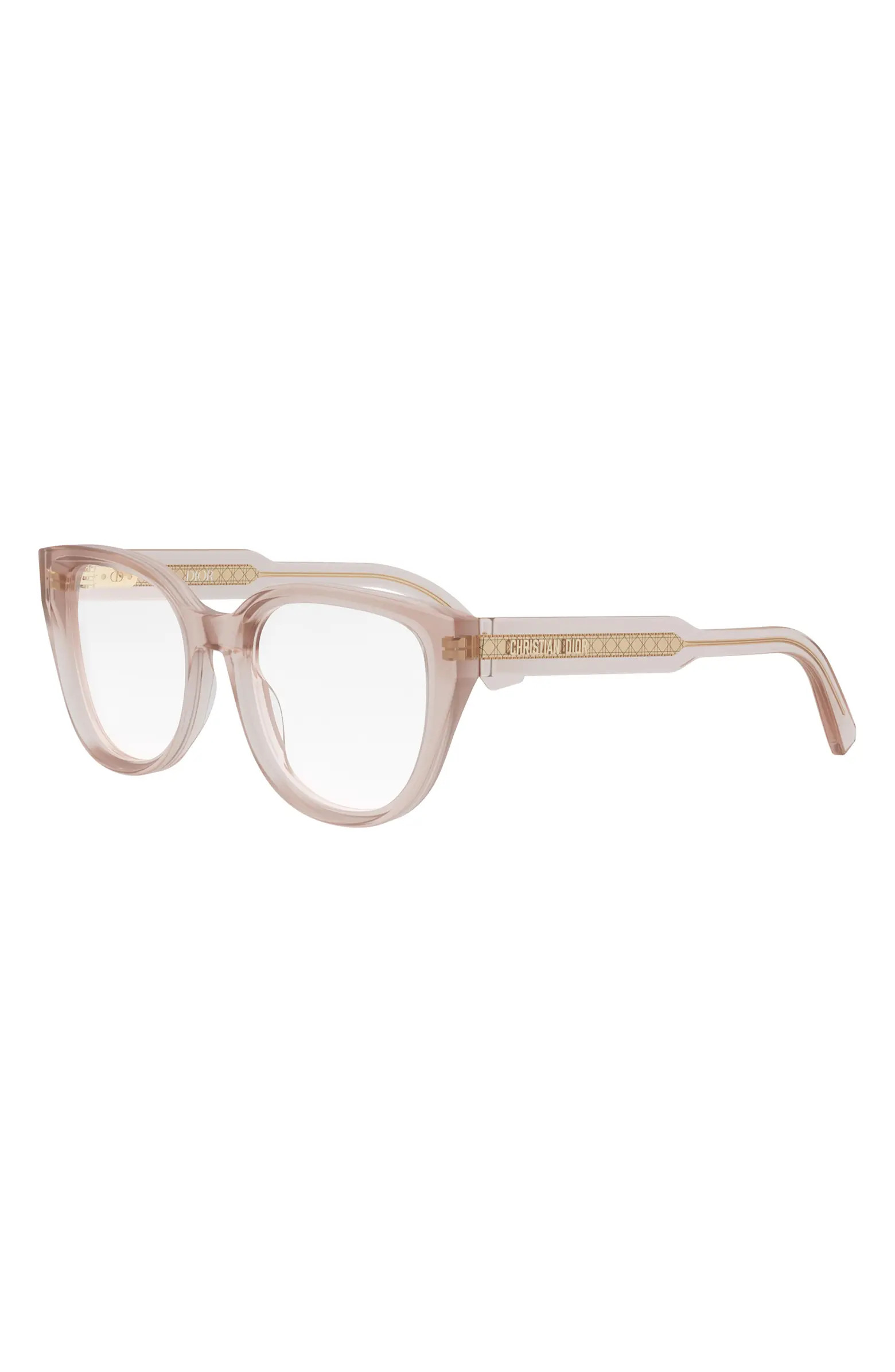 'DiorPrisme 52mm Butterfly Optical Glasses | Nordstrom