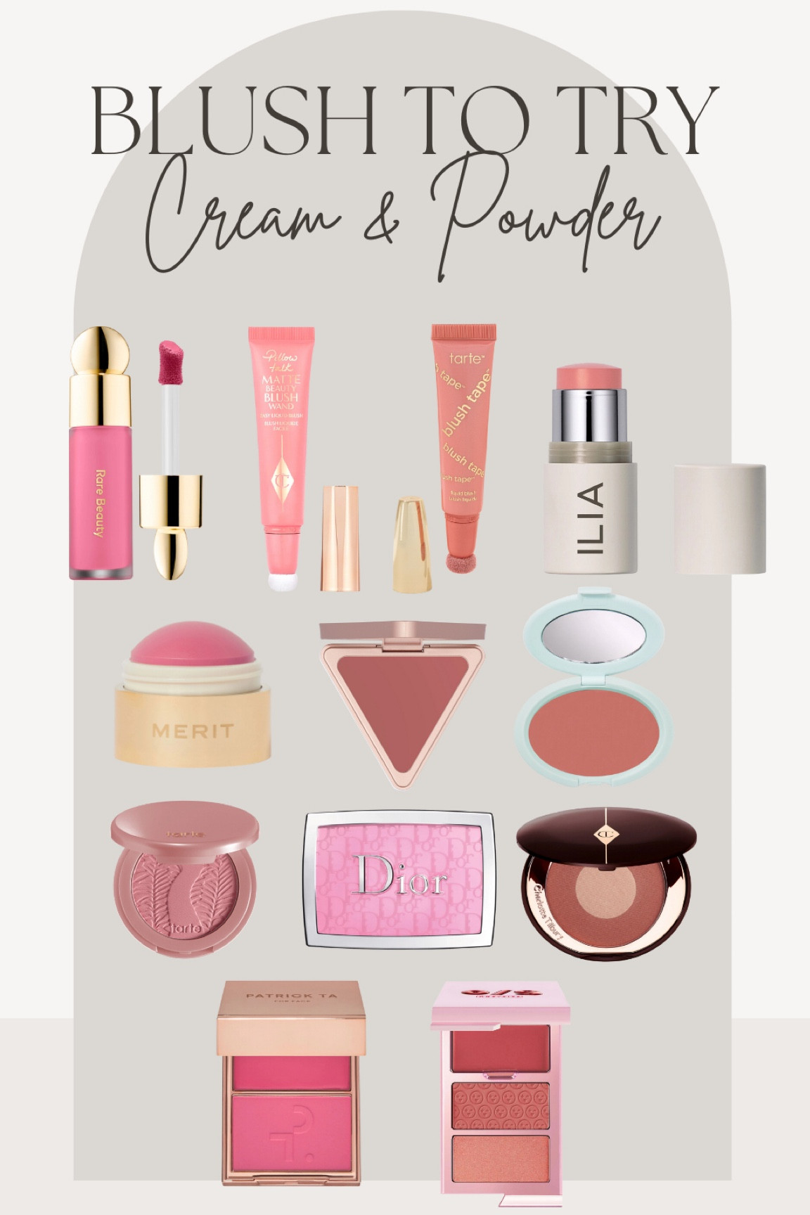 Some cream and powder blushes to try this spring! 💕 #blush #makeup #beautyfavorites #creamblush 

#LTKunder100 #LTKunder50 #LTKbeauty