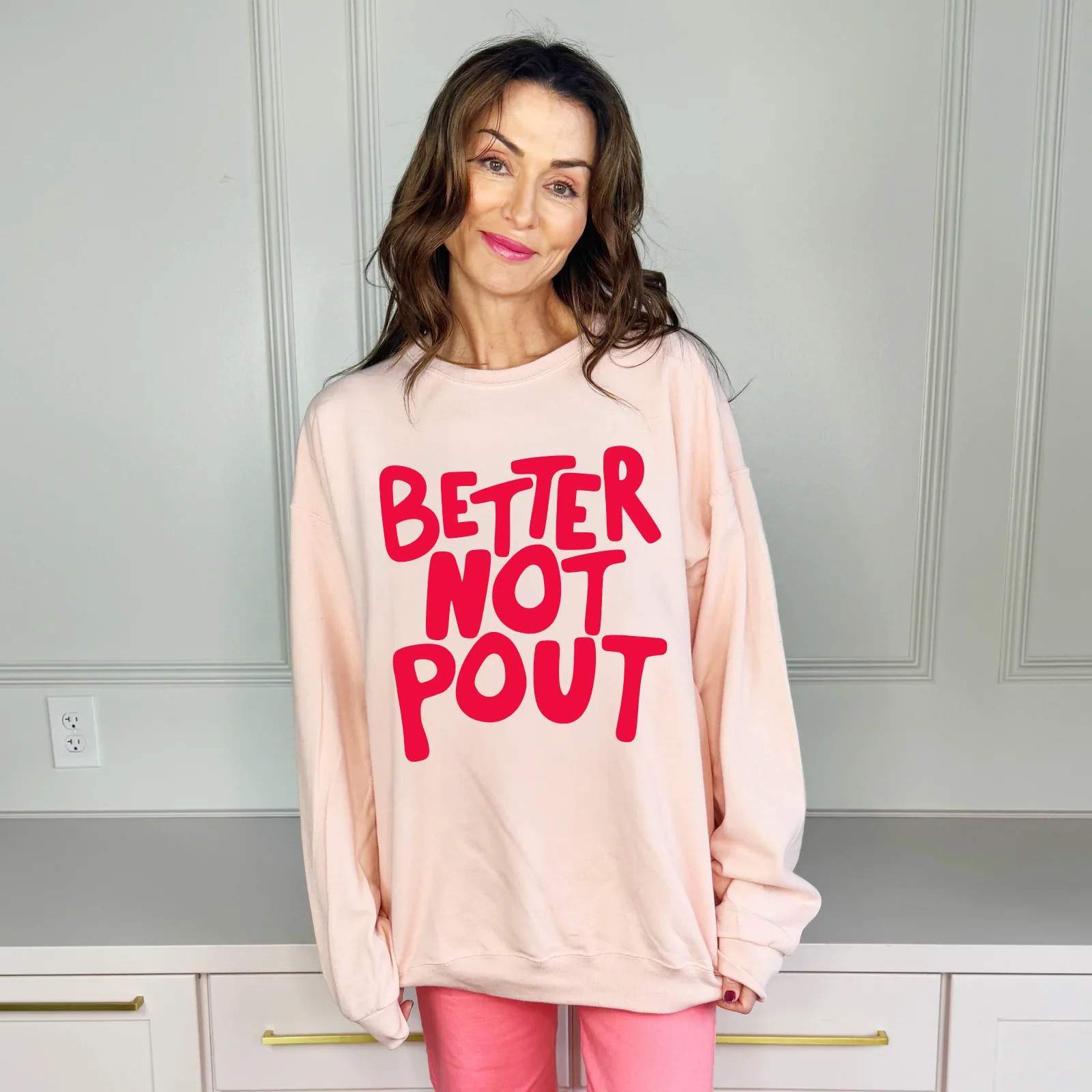 Better Not Pout Puff Sweatshirt | Poppy & Pine