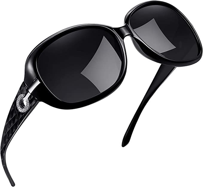 Joopin Oversized Sunglasses for Women Vintage Big Sun Glasses Ladies Shades Polarized | Amazon (US)