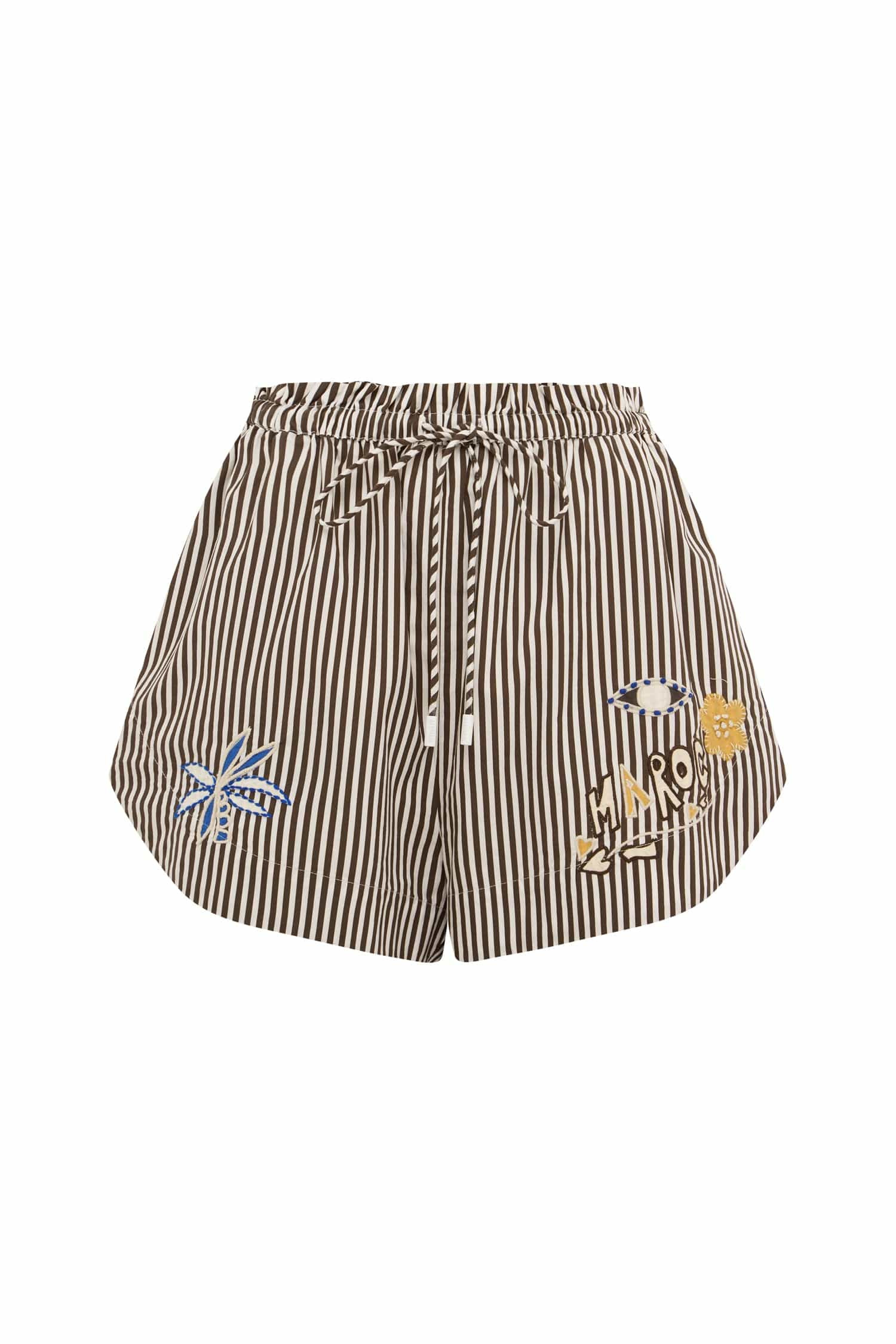 SIROCCO EMBROIDERED SHORT | Alemais (AU, US, UK)