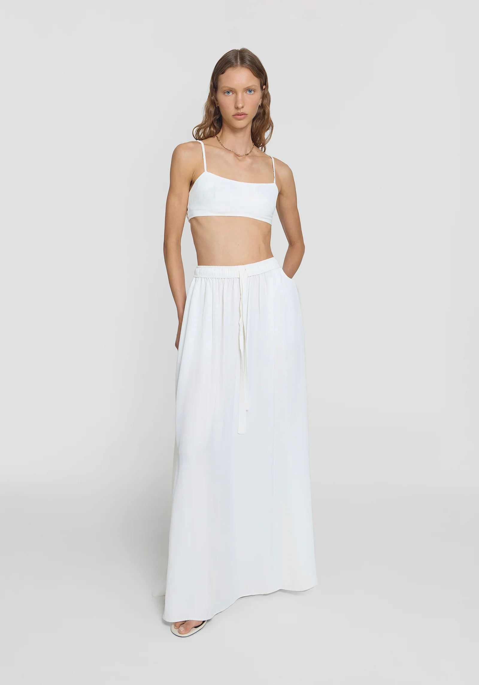 Bellman Skirt IN WHITE | SKIRTS | VIKTORIA & WOODS | Viktoria & Woods