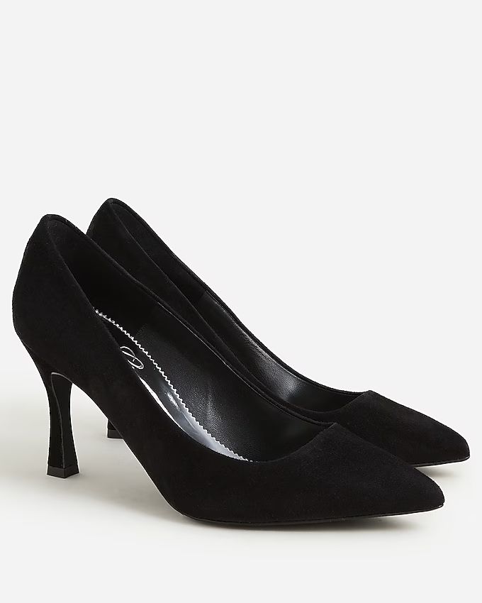 Elsie made-in-Italy suede pumps | J.Crew US