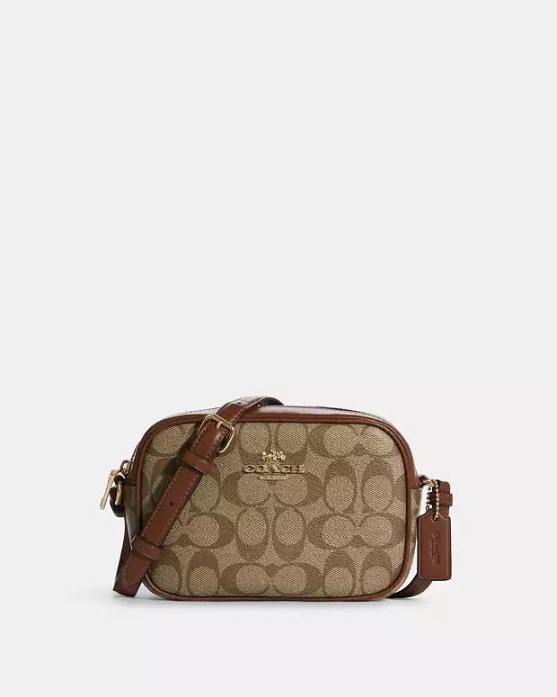 Mini Jamie Camera Bag In Signature Canvas | Coach Outlet US
