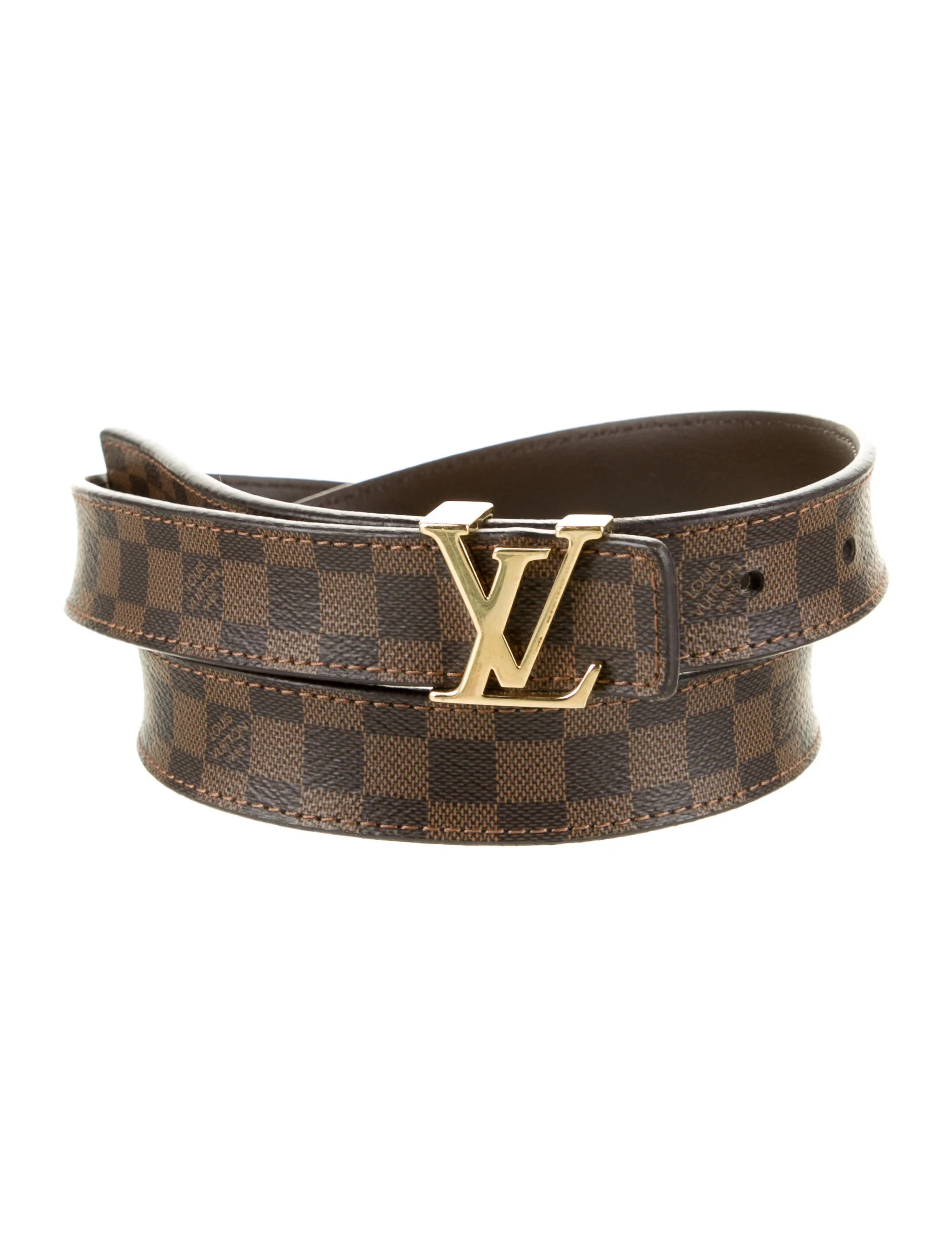 2018 Mini Damier 25mm Belt | The RealReal