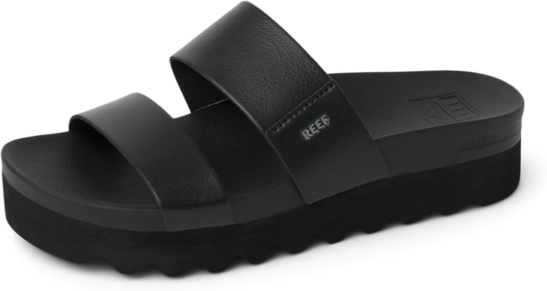 Reef Cushion Vista Hi Womens Platform Fashion Sandal, Arch Support, Ultra Soft Cushion Footbed | Amazon (US)