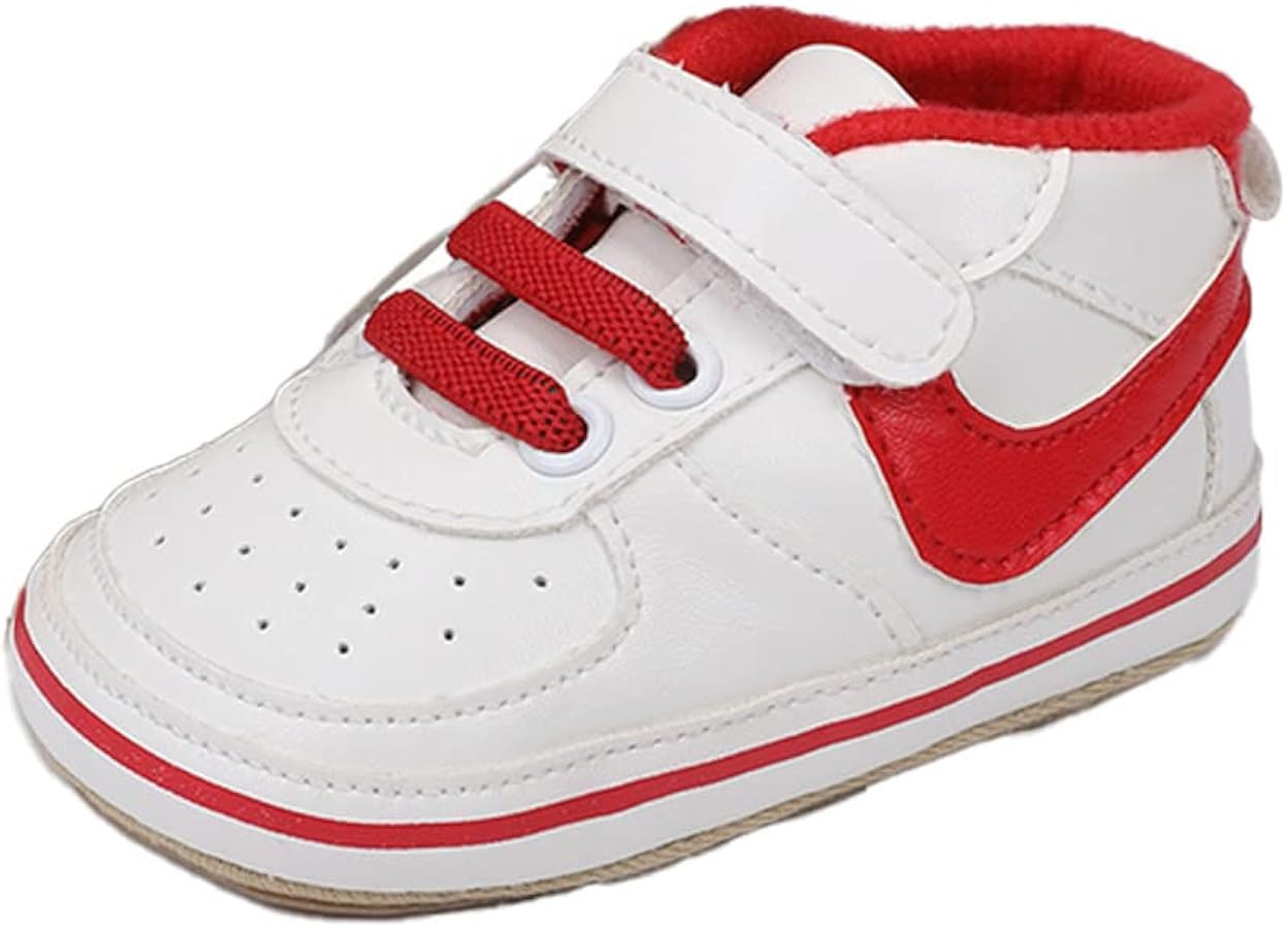 Clowora Unsex Baby Shoes Boys Girls Infant Sneakers Non-Slip Soft Rubber Sole Toddler Crib First ... | Amazon (US)