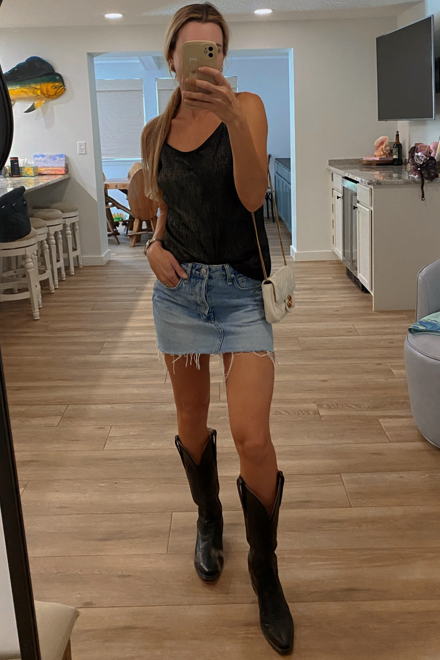 Country Concert outfit! 🎶 #concertoutfit #countryconcert #nightoutfit #summernightoutfit #summeroutfit #boots #western #countryoutfit #bootoutfit #cowgirlboots 

#LTKTravel #LTKParties #LTKSummerSales