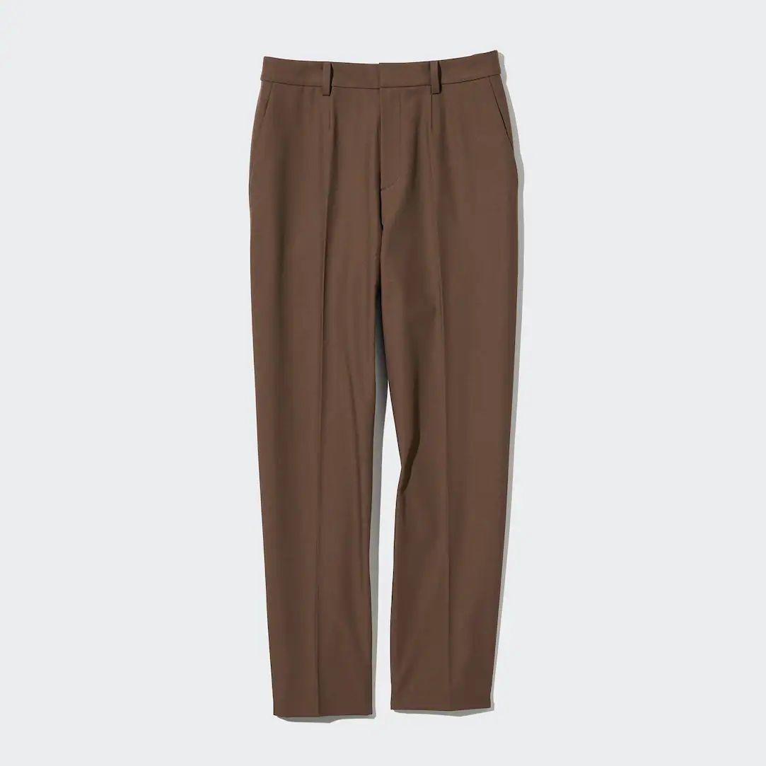 Smart Ankle Length Trousers | UNIQLO (UK)