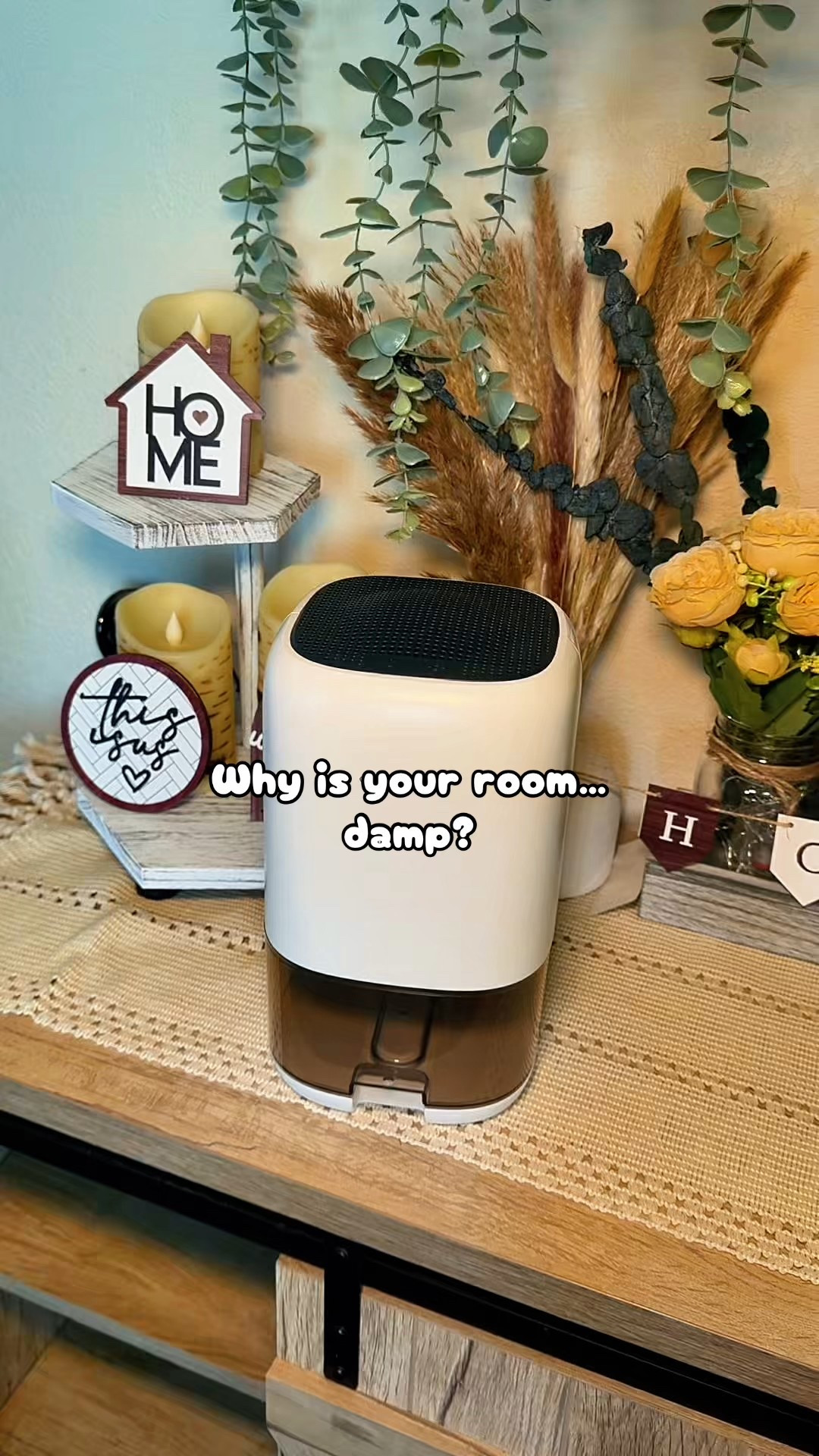 Mini Dehumidifier 

https://www.tiktok.com/t/ZP8xNrN15/

#LTKSeasonal #LTKHome