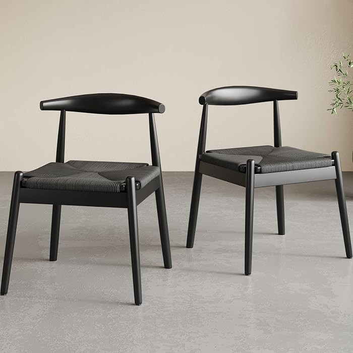 Dining Chairs Set of 2, Kitchen & Dining Room Chairs for Dining Room, Mid Century Modern Dining T... | Amazon (US)
