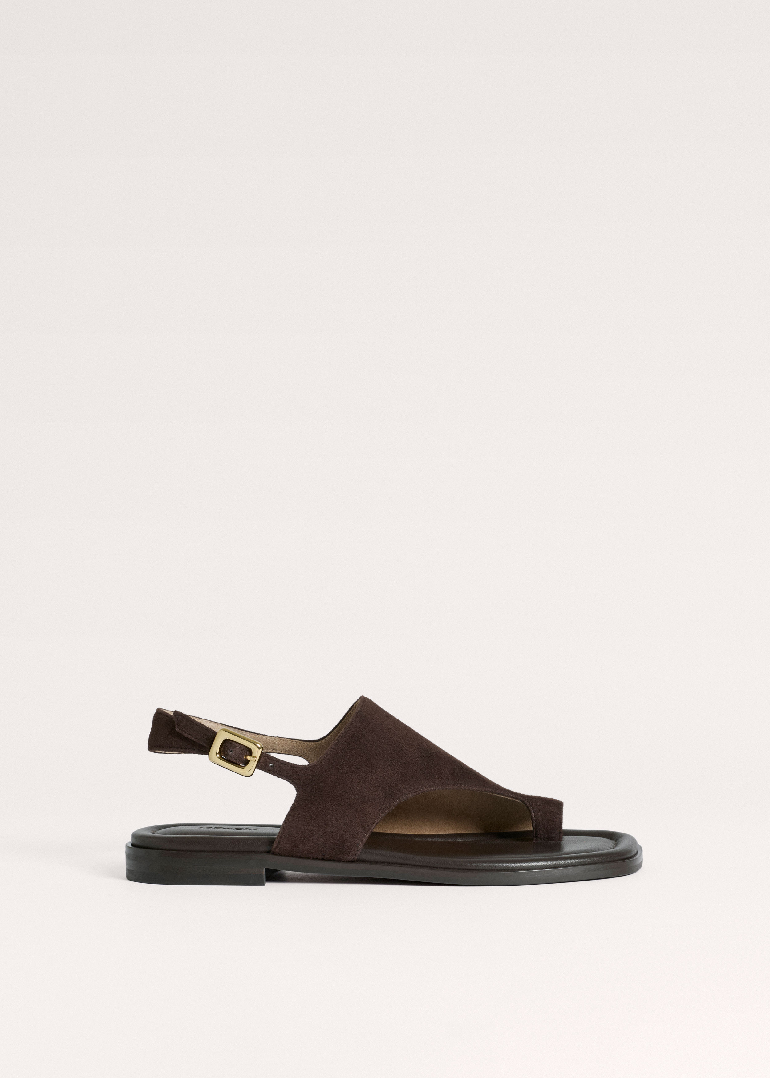 Asymmetric Sandal Italian Suede | ME+EM US