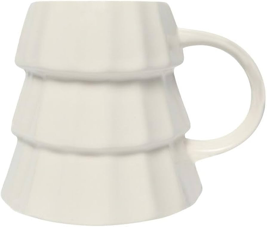 Sweet Water Decor Cream Tree Coffee Mug, 17oz Ceramic Christmas Mug, Dishwasher & Microwave Safe,... | Amazon (US)