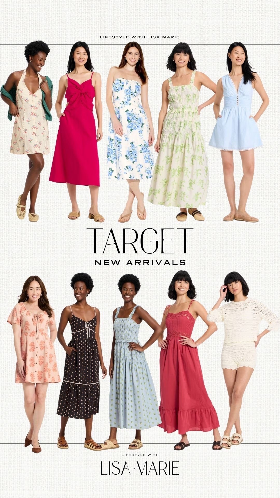 Target new arrivals! Resort wear. Resort outfits. Spring dresses. Vacation outfits. Church dresses. Beach day outfits. Knit sweater set. Linen dresses. Floral dresses.

#LTKootd #LTKTravel #LTKSwim