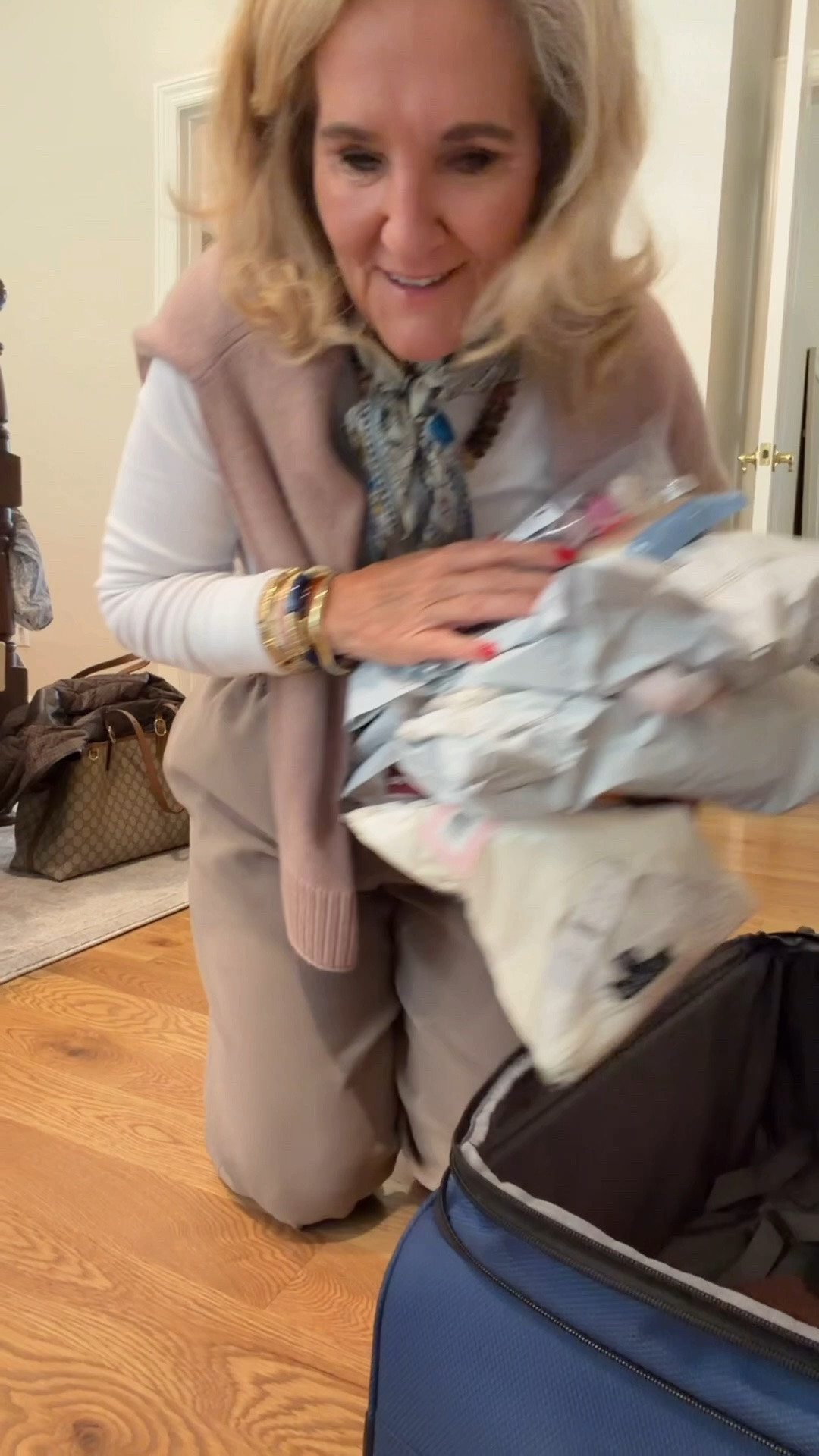 My bff has been living outside the US and asked me to hill a few things to her. If you’re nosey, here’s the list 

I’ll link what I’m wearing too.

#LTKOver40 #LTKTravel #LTKHome