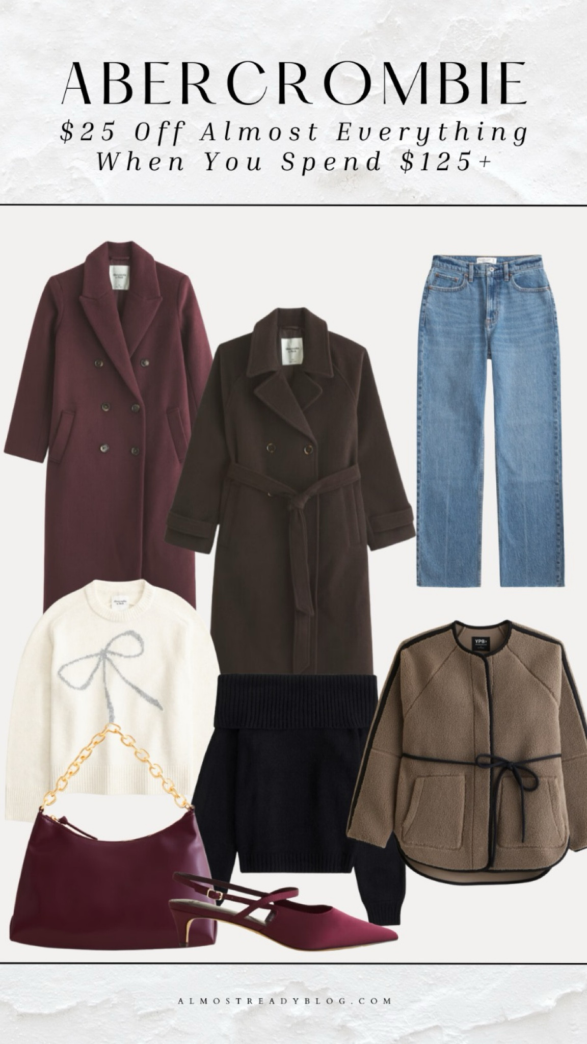 Abercrombie $25 off almost everything when you spend $125+

#LTKFindsUnder50 #LTKFindsUnder100 #LTKSaleAlert