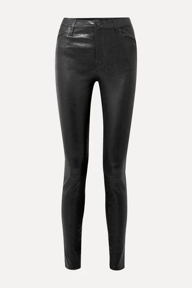 Maria leather skinny pants | NET-A-PORTER (UK & EU)
