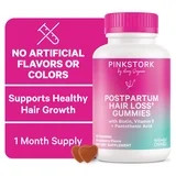 Pink Stork Postpartum Hair Loss Gummies, Biotin Hair Skin + Nails Vitamins, 60 Count | Walmart (US)