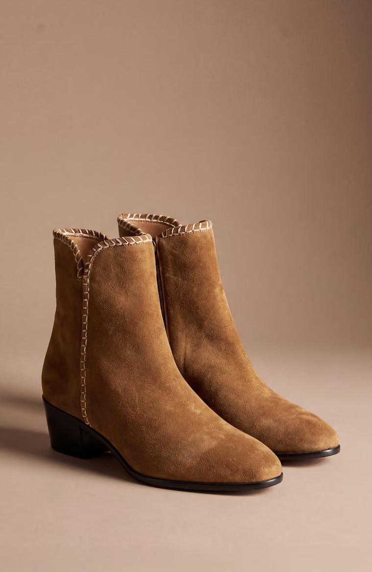 Sierra Whipstitch Booties | J. Jill