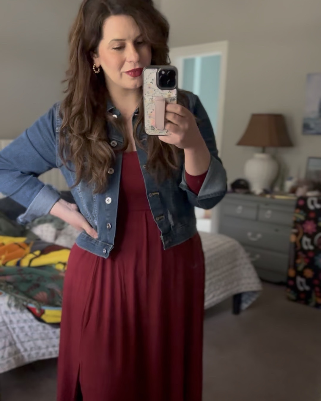 Wearing a size medium in the dress and jacket. So cute and comfy!

Wearing all Ilia Beauty- Super Serum Skin Tint SPF 40 in shade Formosa ST4, Rumba (40% off) on my lips, Skin Rewind Complexion Stick in shade Poplar 7W, Sunshift Cream Bronzer in shade Ray, and Multi-Stick A Fine Romance on my cheeks. 

Holiday Outfit, boots, size medium, girls night outfit, date night dress 

#LTKMidsize #LTKHoliday #LTKStyleTip