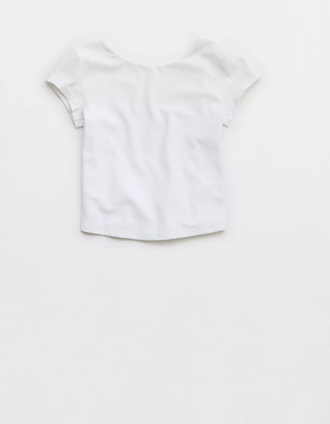 OFFLINE By Aerie Real Me Xtra Rib Open Back T-Shirt | American Eagle Outfitters (US & CA)