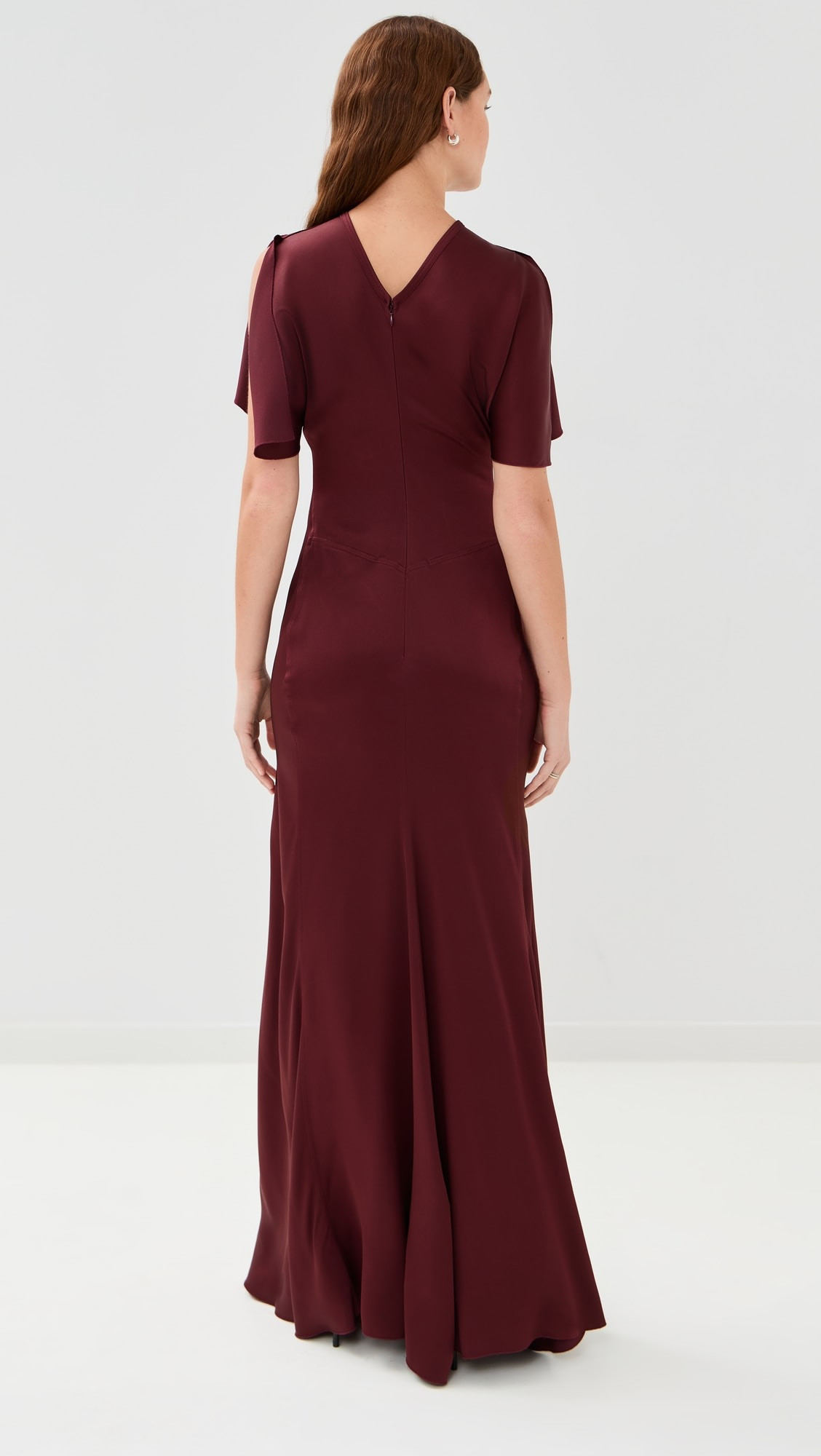 Gathered Waist Floor Length Dress | Shopbop