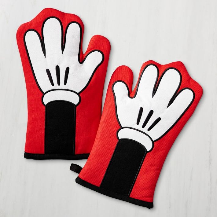 Disney Mickey Mouse™ Oven Mitts, Set of 2 | Williams-Sonoma