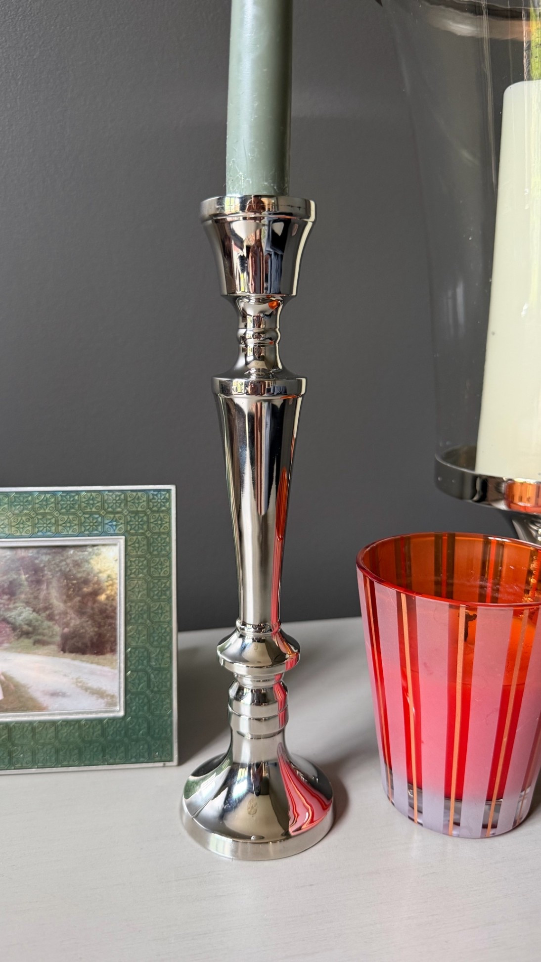 A simple swap that instantly makes your home feel more elevated. ✨

I love decorating with polished silver accents because they work in every season and never go out of style. This candle holder has such a classic, designer look and is one of those pieces you’ll use year after year—on a dining table, mantel, console, or coffee table.

Shop this silver candle holder and the rest of my favorite home finds in my LTK. 🤍

#LTKHome #HomeDecor #CandleHolder #ClassicDecor #TraditionalHome #TimelessStyle #SilverDecor #ShelfStyling #ConsoleTableDecor #DiningTableDecor #CozyHome #HomeAccessories #InteriorDesign #LTKFinds #DesignerStyle

#LTKHome #LTKSaleAlert