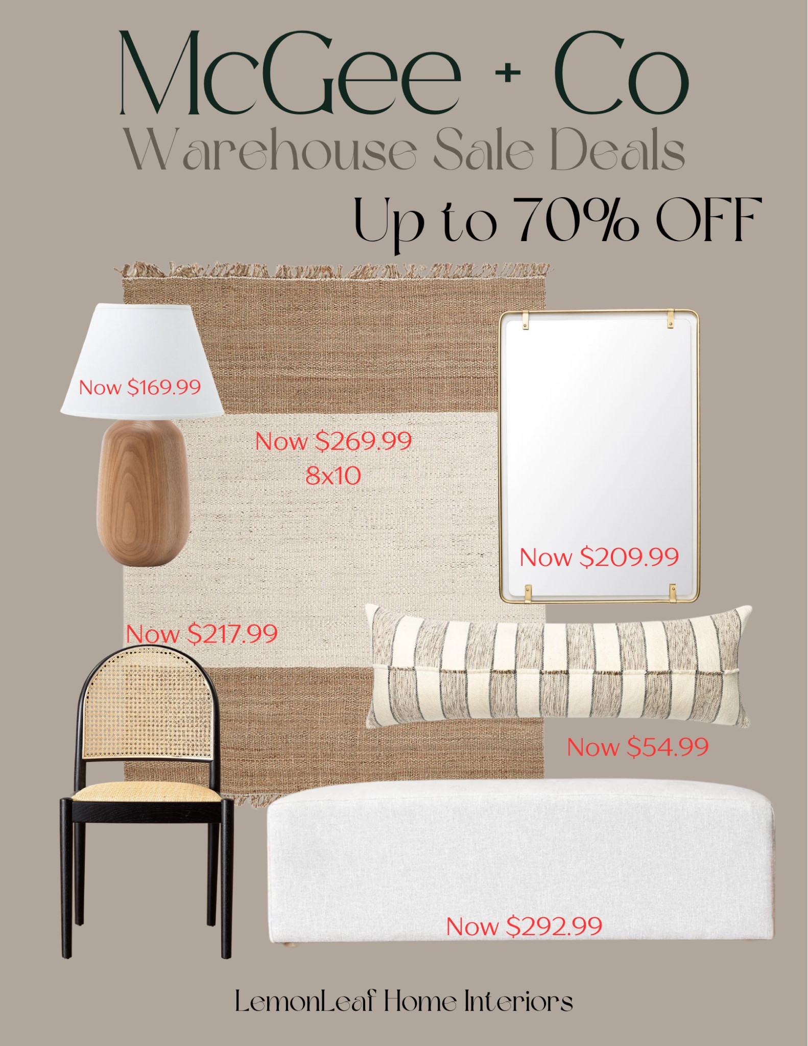 McGee and Co warehouse sale. Up to 70% off. Here are my favorites 



#LTKstyletip #LTKsalealert #LTKhome