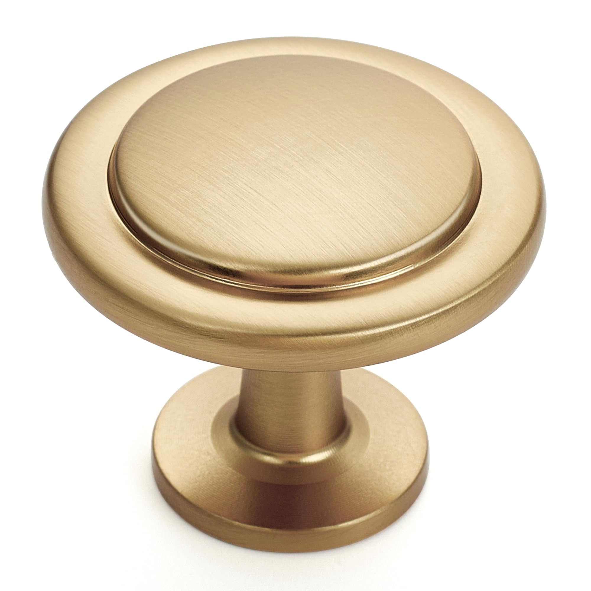 Ravinte 10 Pack 1-1/4 inch Kitchen Cabinet Knobs Drawer Knobs Dresser Knobs Champagne Bronze Zinc... | Amazon (US)