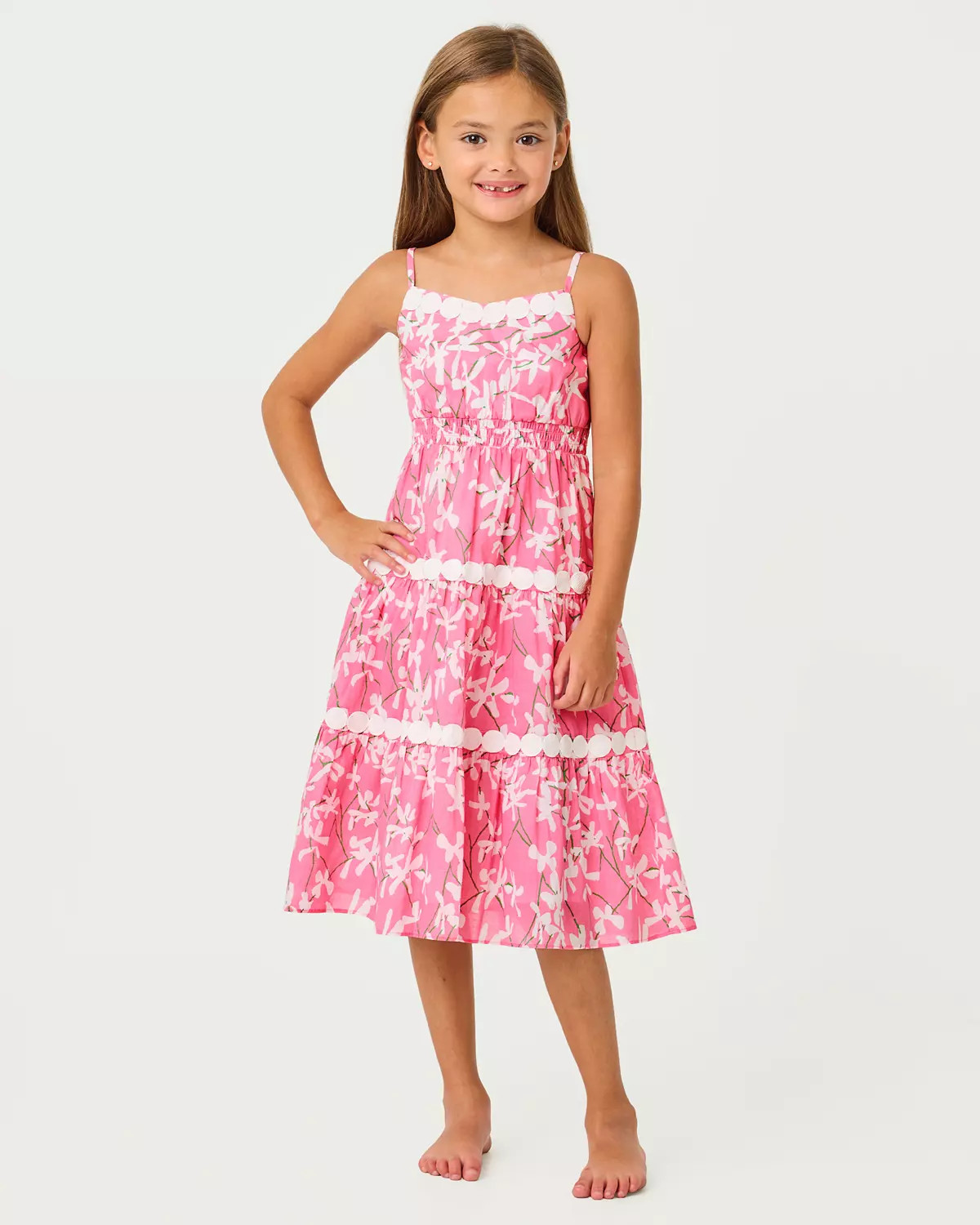 Girls Mini Zanna Midi Dress | Lilly Pulitzer