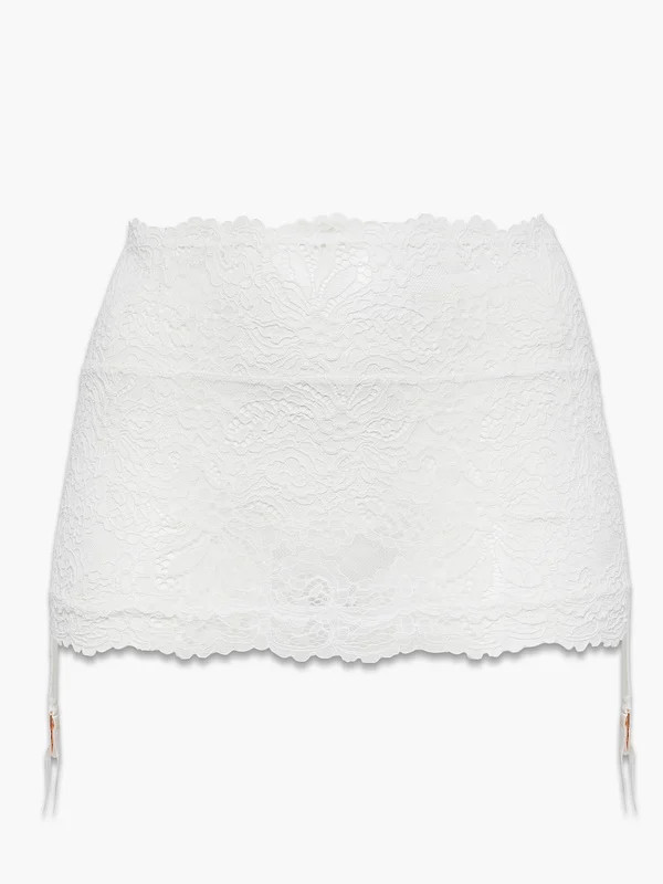 Romantic Corded Lace Garter Skirt | Savage x Fenty - North America