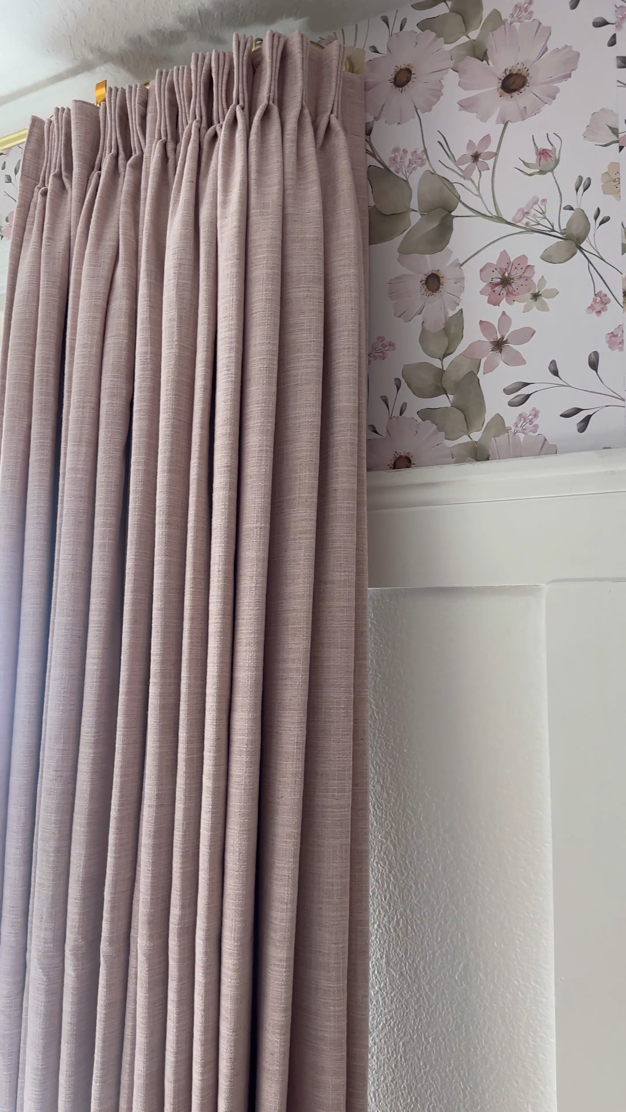 Girls curtains are up and just the prettiest!! 💕 

Here is exactly what I ordered to achieve my exact look. You can always cut down on the width, and opt for a different or no liner to save money. Definitely choose the triple pleated look, it makes all the difference.

Girls bedroom:
Liz polyester linen drape
Color: Pink Lemonade (blush tone)
Blackout 
Triple pleated 
75 inches width 
93 inches length 
Quantity: 2 panels 

Playroom: 
Isabella cotton blend (more of a darker pink) 
Color: Pink
Blackout 
Triple pleated
75 inches width 
93 inches length 
Quantity: 2 panels 

Two pages curtain drapes
Amazon viral drape curtains
Luxe for less
Designer curtains for less
Custom curtain panels drapes


#LTKHome