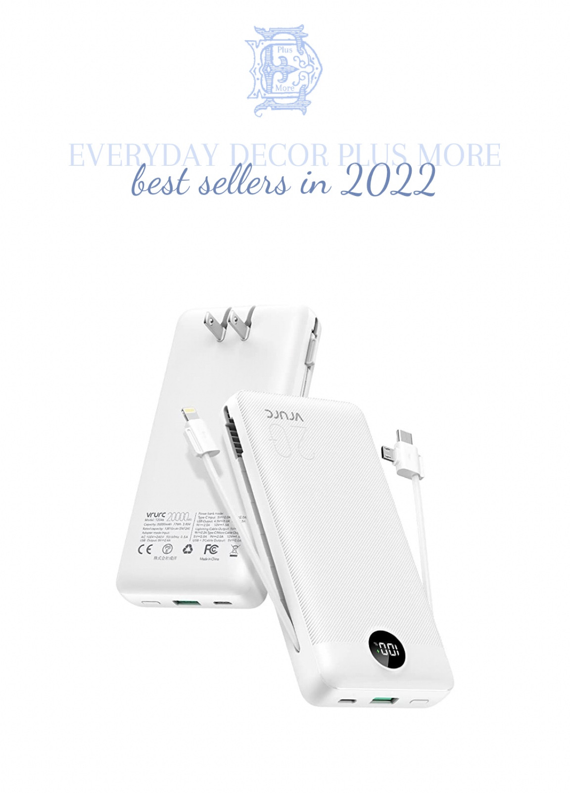 Best sellers from 2022!!!! Amazon finds. LTK best sellers. Affordable finds. Budget friendly decor. Budget luxury. Life hacks. Everyday decor plus more. Portable charger. Fast charger. Usbc charger. Micro charger.

#LTKunder50 #LTKsalealert