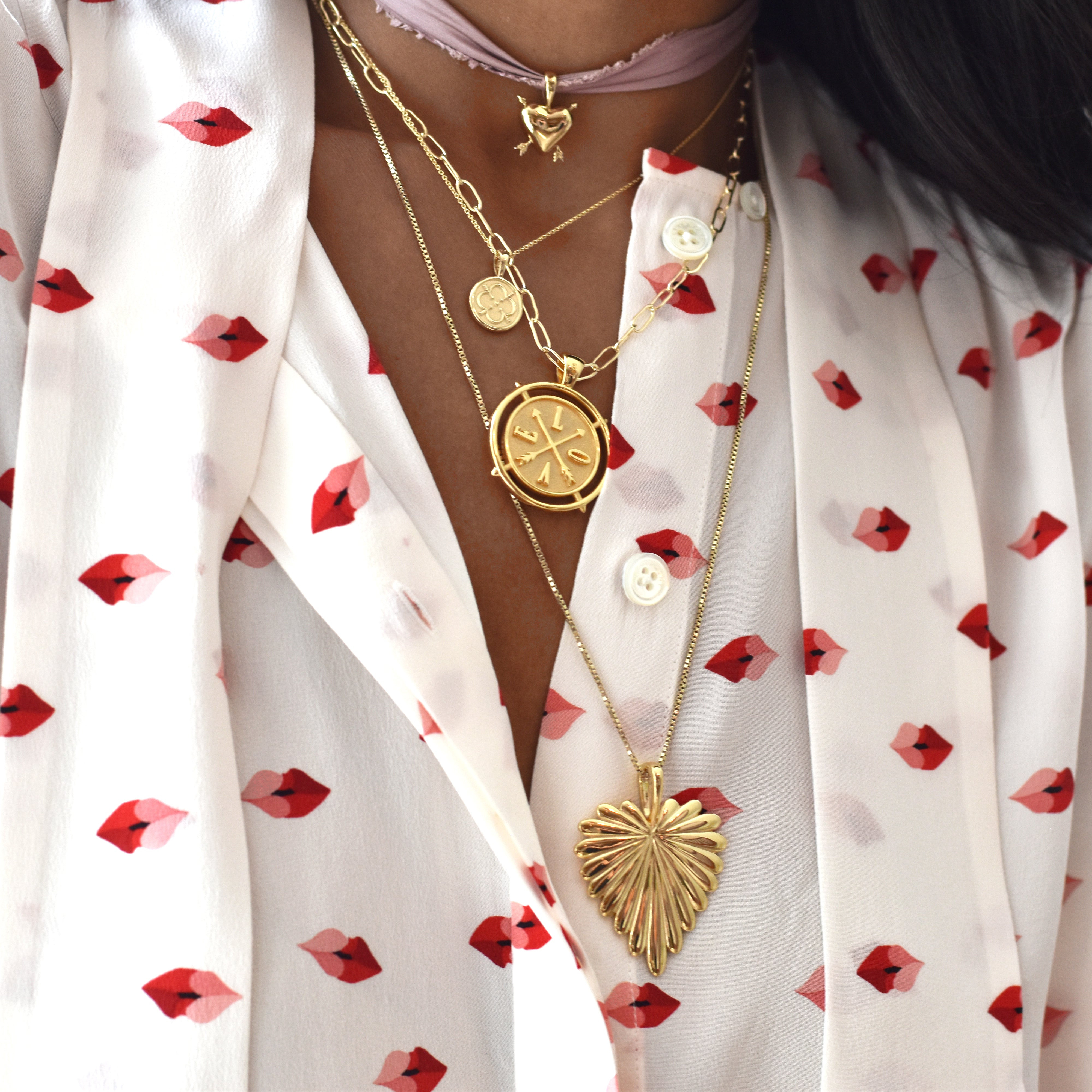 LOVE Full-Heart Pendant | Jane Win