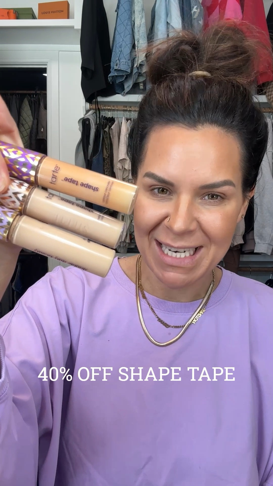 @tartecosmetics SHAPE TAPE BIRTHDAY WEEK!
40% off full sized shape tape!
I get shade medium and light-medium #ad
#tartepartner


#LTKBeauty #LTKSaleAlert #LTKmorningroutine