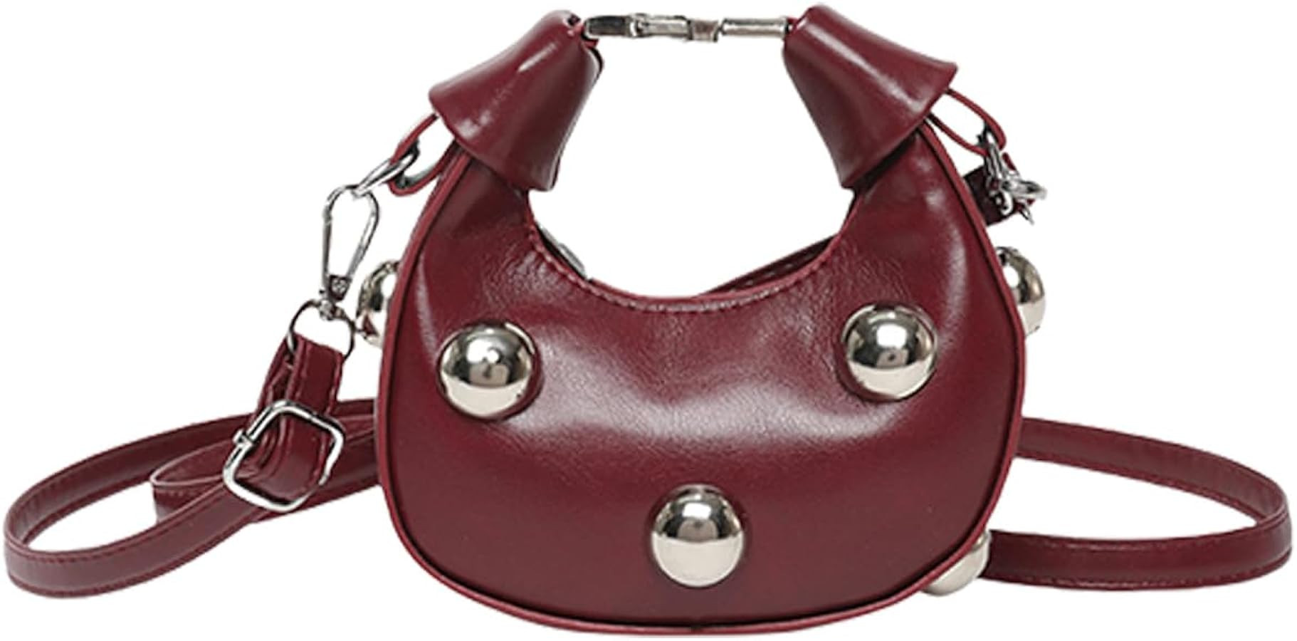 Women Shoulder Bag PU Leather Shoulder Bag Handbag Shopping Dating Bag Retro Crossbody Bag Trendy... | Amazon (US)