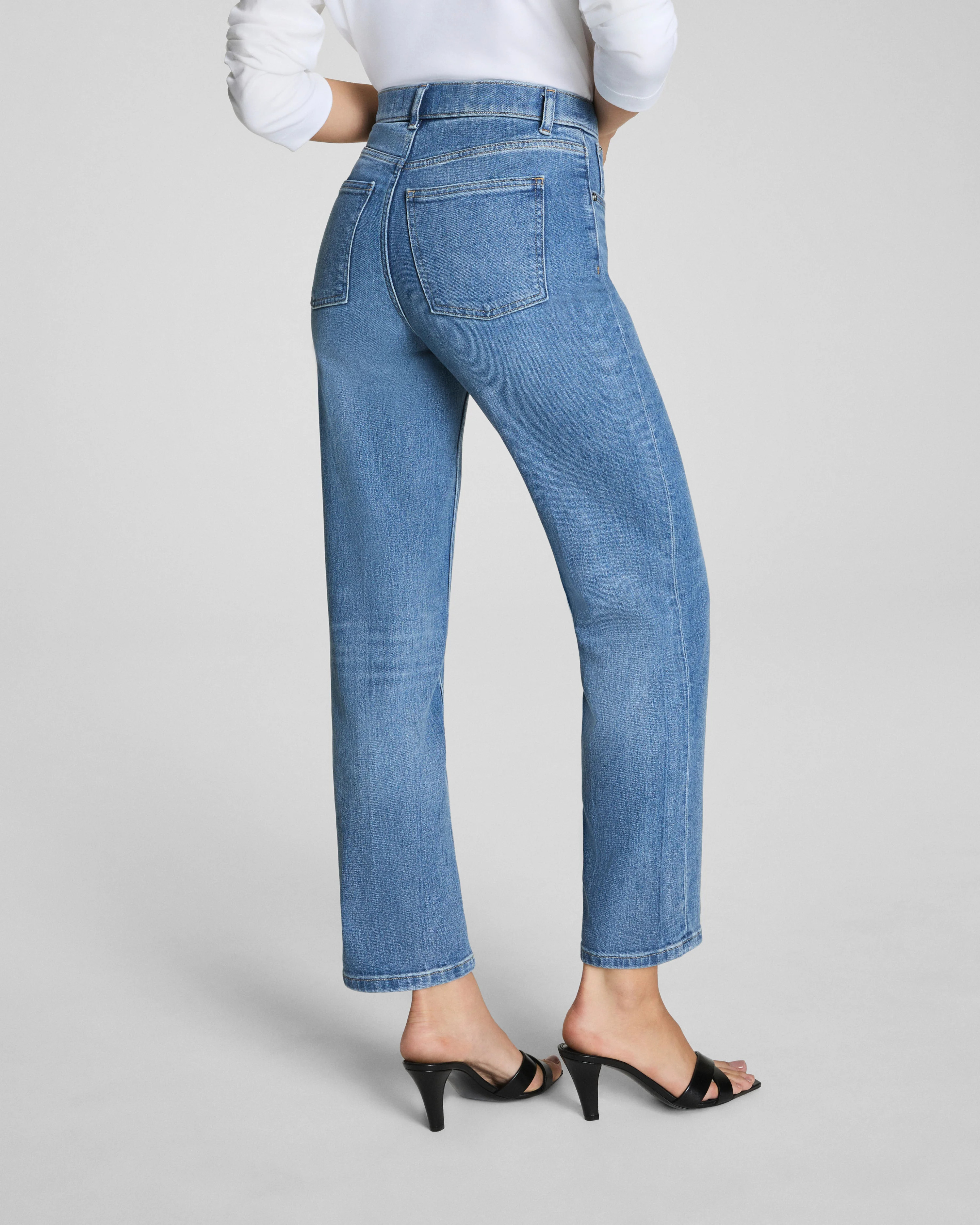 SPANXshape™ Authentic 36090s Straight Leg Jeans | Spanx