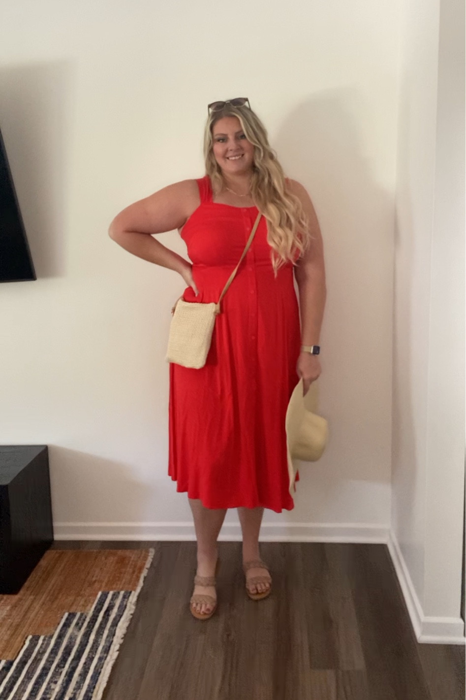 This dress is RED HOT!!! An absolute show stopper even as a casual dress or cover up! 

#summerdresses #summer #summerdress #curvydresses #curvydress #plussizedresses #plussizedress #plussizefashion #curvyfashion #plussizestyle #curvyclothing #curvystyle #tall #curvyoutfit #plussizeoutfit #outfitinspo 

#LTKcurves #LTKstyletip #LTKunder50