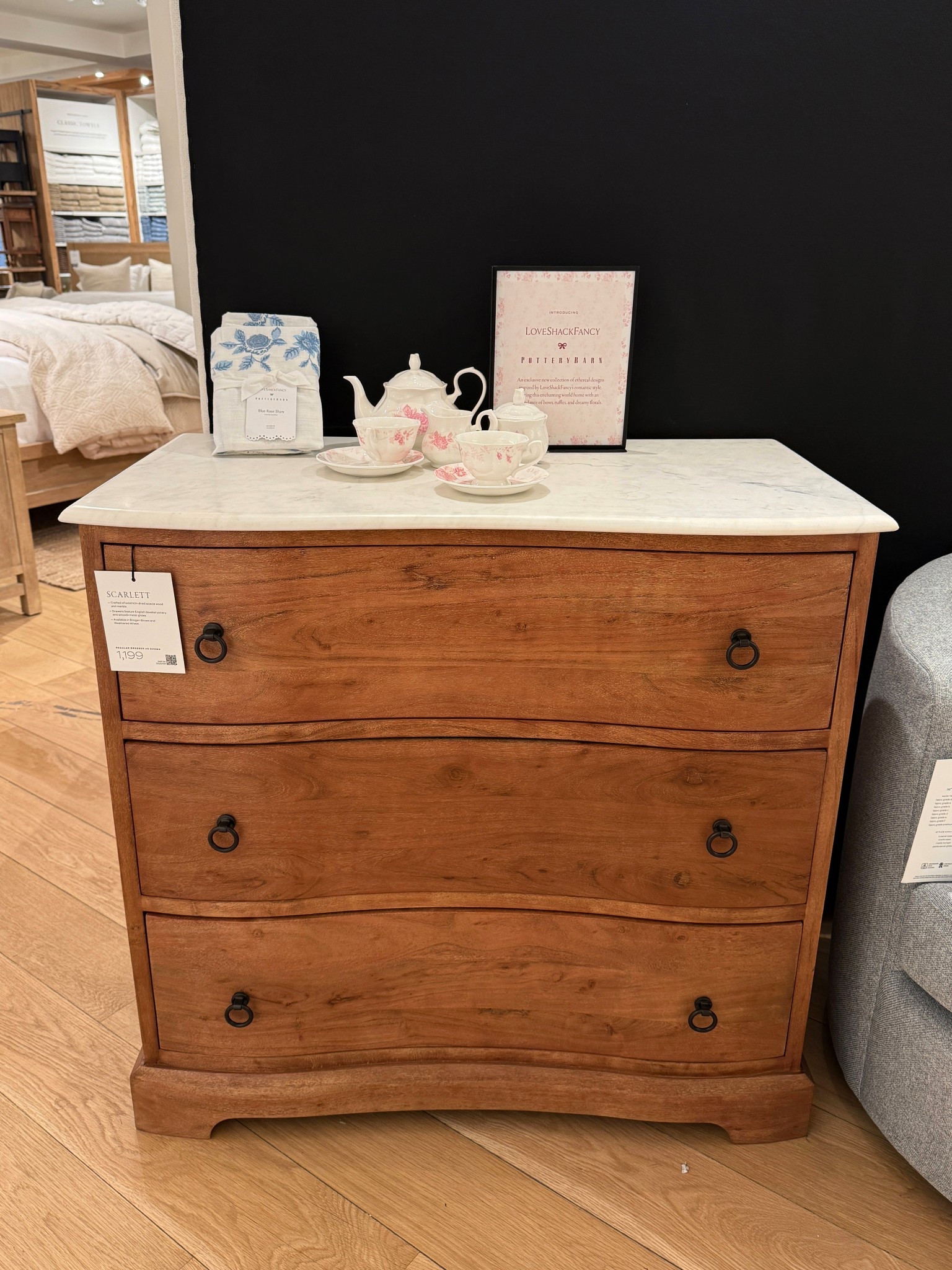 The Scarlett 3-Drawer Dresser (38”) from Pottery Barn is crafted of rich acacia wood and topped with luminous Banswara marble for a timeless yet versatile look. 🤎 I love how the deep Brogan Brown finish adds warmth, while the clean lines and round knobs keep it simple and chic. A perfect blend of fine craftsmanship and modern style, this piece works beautifully in both traditional and contemporary homes! 🏠 

#PotteryBarn #Dresser #ClassicDecor


#LTKHome #LTKSaleAlert #LTKStyleTip