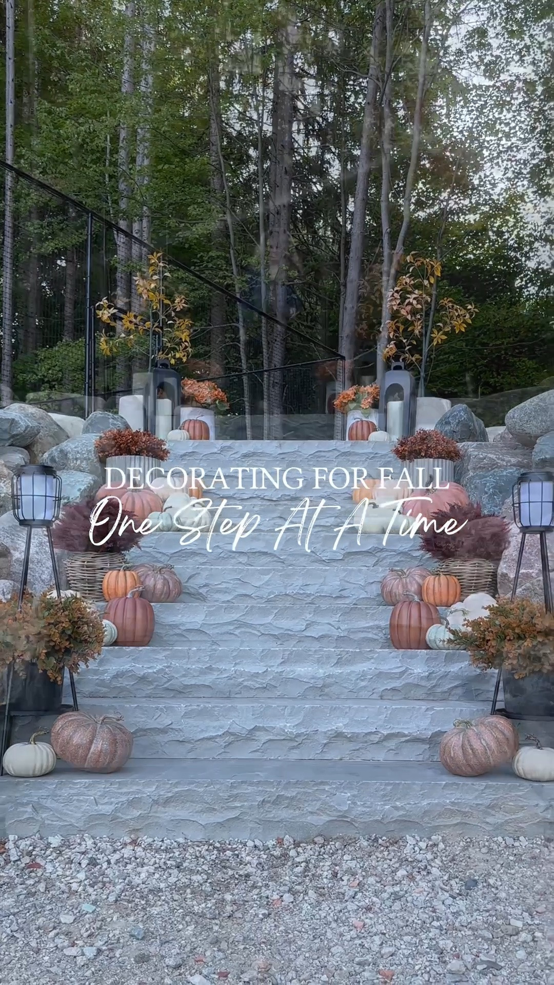 #ad Decorating For Fall, One Step At A Time 🍂

Our new beautiful limestone steps are getting their first touch of fall, thanks to Wayfair! 🍂 I had so much fun with this… watching the space come together one step at a time made the entire transformation even more enjoyable. I found so many good pieces at Wayfair to bring the whole look together, and I love how warm and welcoming it feels. 🤎

@Wayfair #wayfair #wayfairpartner #FallDecor #FallOutdoorDecor #FallPorchDecor #FallPlanters #FallPumpkins #OutdoorFallDecor #FallEntryway #FrontPorchDecor #FallHomeDecor #AutumnDecor #OutdoorPlanters #PorchDecor #FallDecorating #LimestoneSteps #LimestoneStairs #OutdoorStaircase #FallLandscaping

#LTKSeasonal #LTKSaleAlert #LTKHome
