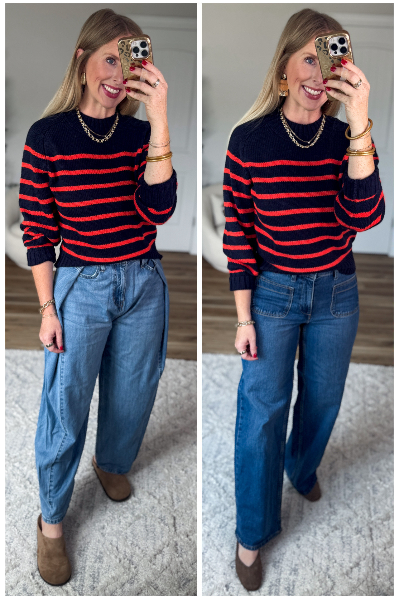 2 ways to style this striped sweater from Walmart

#LTKgrwm