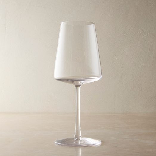 Horizon Lead-Free Crystal White Wine Glass Sets | West Elm (US)
