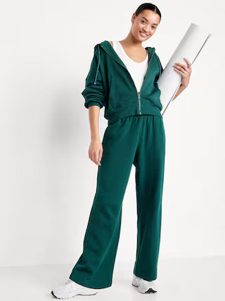 High-Waisted SoComfy Wide-Leg Sweatpants | Old Navy (US)