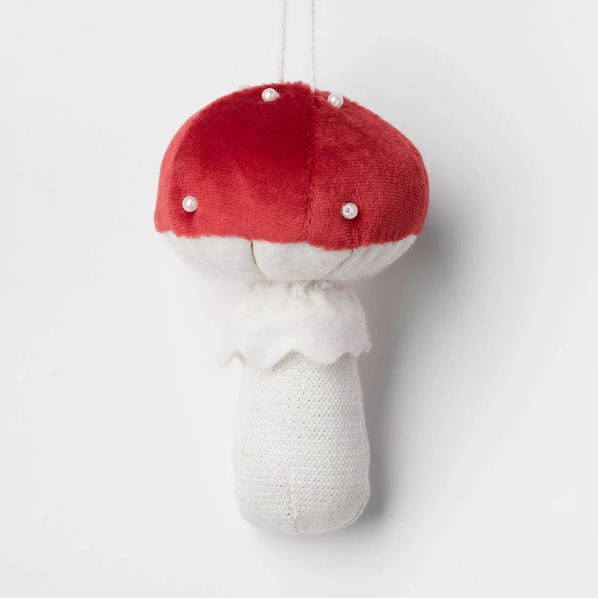 Fabric Mushroom Christmas Tree Ornament Red - Wondershop™ | Target