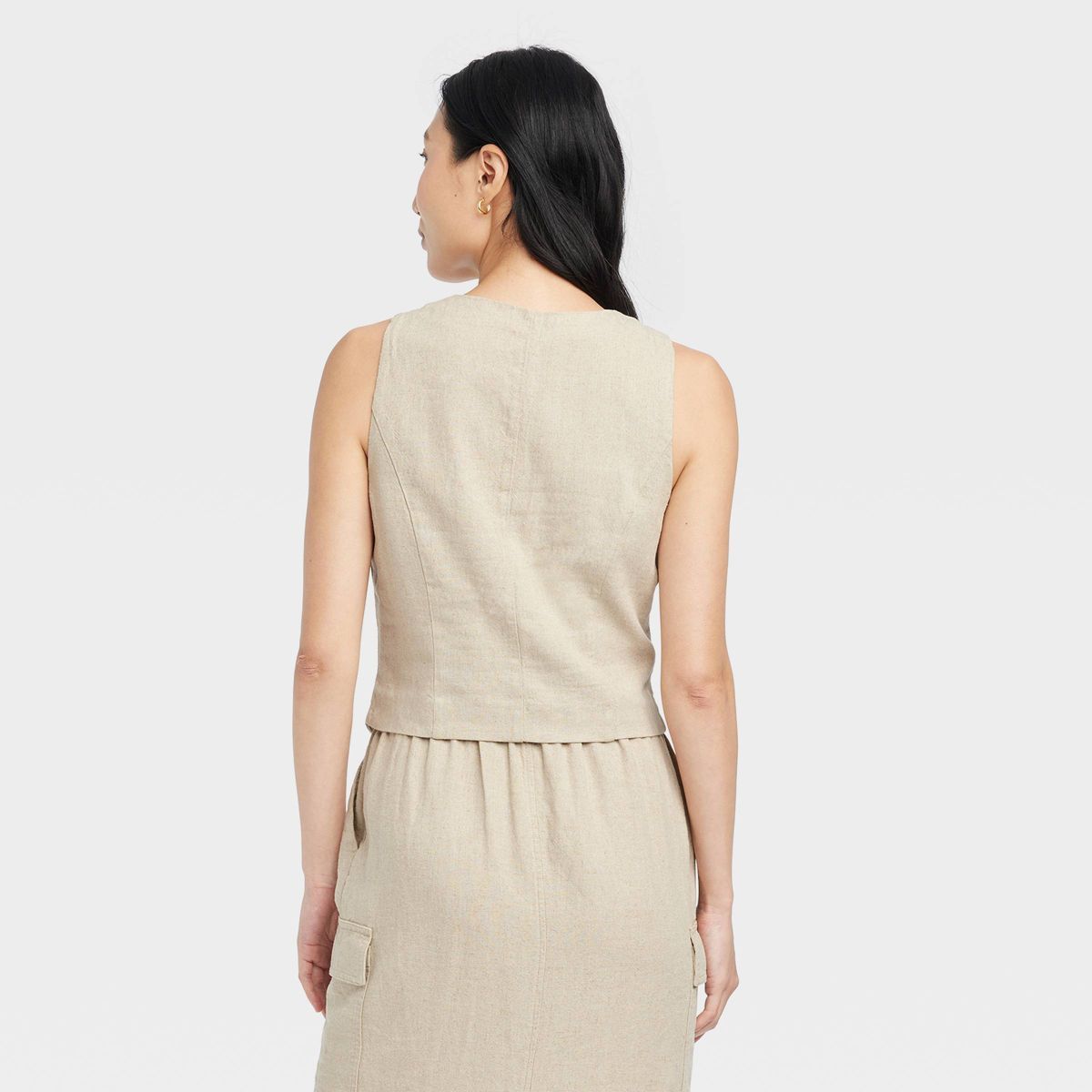 Women's Tailored Suit Vest - A New Day™ | Target
