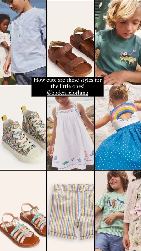 The cutest styles for the little ones via Boden! Get 15% off your first purchase when you sign up for their newsletter!

#LTKKids #LTKFamily #LTKFindsUnder100